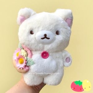 Korilakkuma Marche Flower Basket Plushie